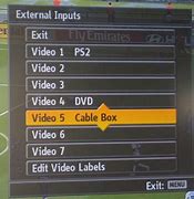 Image result for External Inputs Sony TV Menu