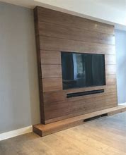 Image result for Wood Panelling TV Corner Wall