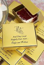 Image result for Cake Favor Boxes