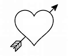 Image result for Heart Arrow Template