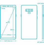 Image result for Samsung Galaxy Note 9 Dimensions