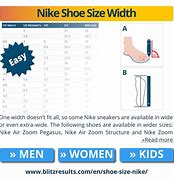 Image result for Nike Shoe Size Chart Inches