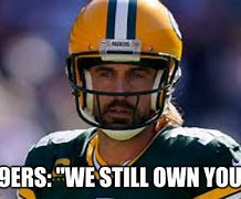Image result for Aaron Rodgers 49ers Meme