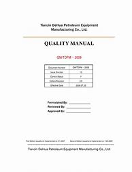 Image result for Template of a Builders Quality Manual