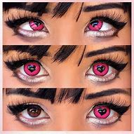 Image result for Split Eye Contacts Halloween