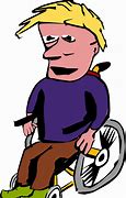 Image result for Man in Wheelchair Clip Art