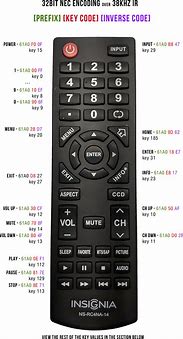 Image result for Universal Remote Control Setup Codes Insignia