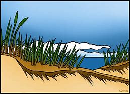 Image result for Beach Sand Cartoon