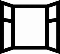 Image result for Window 7 Icon Clip Art Black and White