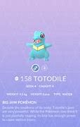 Image result for Totodile Pokemon Go
