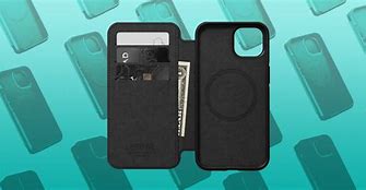 Image result for Wallet Phone Case iPhone 12 Black Patent