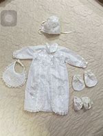 Image result for Baby Taff Set Dress White Color