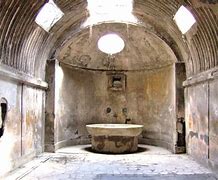 Image result for Ancient Pompeii Baths