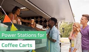 Image result for Portable Power Station for Coffee Cart
