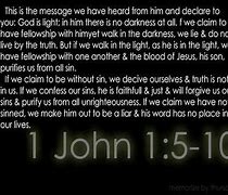 Image result for 1 John 1 5-10