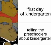 Image result for First Day of Kinder Garden Meme