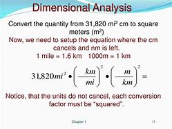 Image result for Meters to Miles Dimensional Analysis
