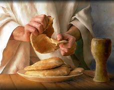 Image result for Jesus Last Supper Bread and Cup
