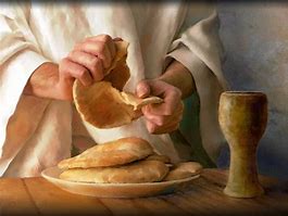 Image result for Jesus Holding Bread
