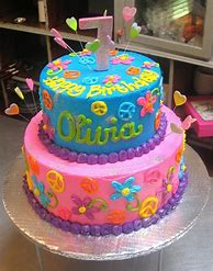 Image result for 7 Year Old Girl Birthday Cake