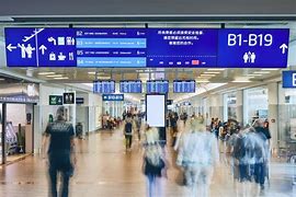Image result for Airport Digital Signage