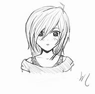 Image result for Easy Sketch of Anime