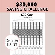 Image result for Money Challenge Printable 200000