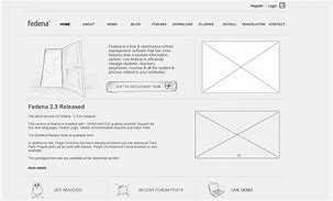 Image result for Homepage Wireframe Examples
