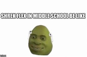 Image result for Shrek Flex Meme