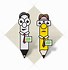 Image result for Office Supply Cartoon Plus Laptop
