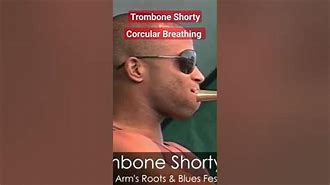 Image result for Trombone Shorty Circular Breathing