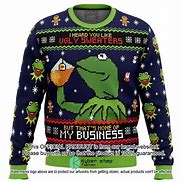 Image result for Kermit the Frog Christmas Hoodie
