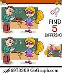 Image result for 5 Differences Image for Kids
