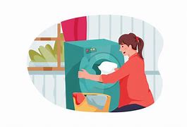 Image result for Girl Doing Manual Laundry PNG