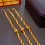 Image result for 24K Solid Gold Link Chain Bracelet