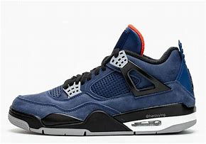 Image result for Dark Blue Jordan 4S