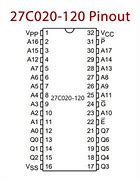 Image result for 27C202 Eprom Pinout
