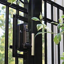 Image result for Combination Lock Outdoor Gate
