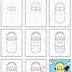 Image result for Simple Minion Drawing