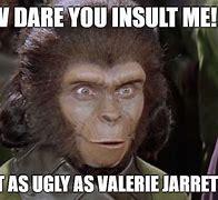 Image result for Valerie Jarrett Planet of the Apes Meme