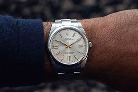 Image result for Rolex Oyster Perpetual Silver