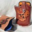 Image result for Hand Tooled Leather Cell Phone Holster