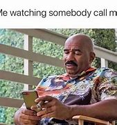 Image result for Man Looking Phone From TV Meme