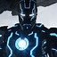 Image result for Iron Man Blue Suit Mark