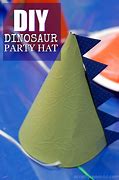 Image result for DIY Dinosaur Party Hat