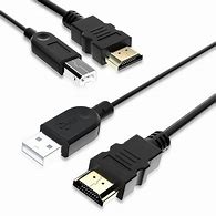 Image result for USB/HDMI Combo Cable