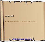 Image result for camenal