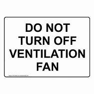Image result for Cooling Fan Sign