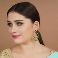Image result for Simple Gold Earrings for Women
