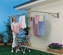 Image result for Wall Mounted Clothes Drying Rack Outdoor